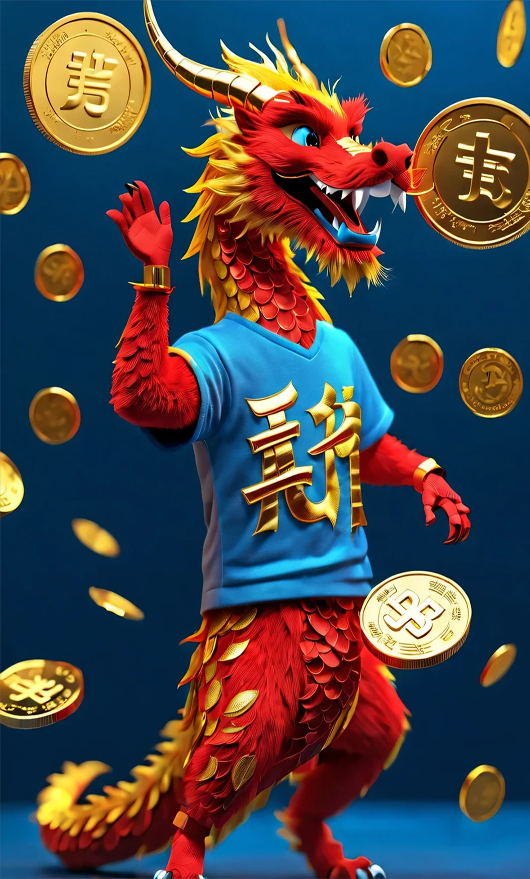 “龙行大运”微信红包--封面挂件（二）