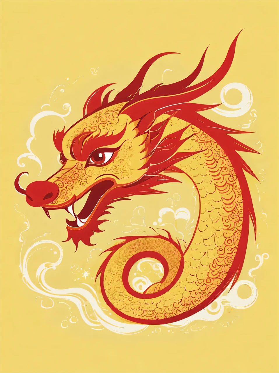 “龙行大运”微信红包--封面（一）