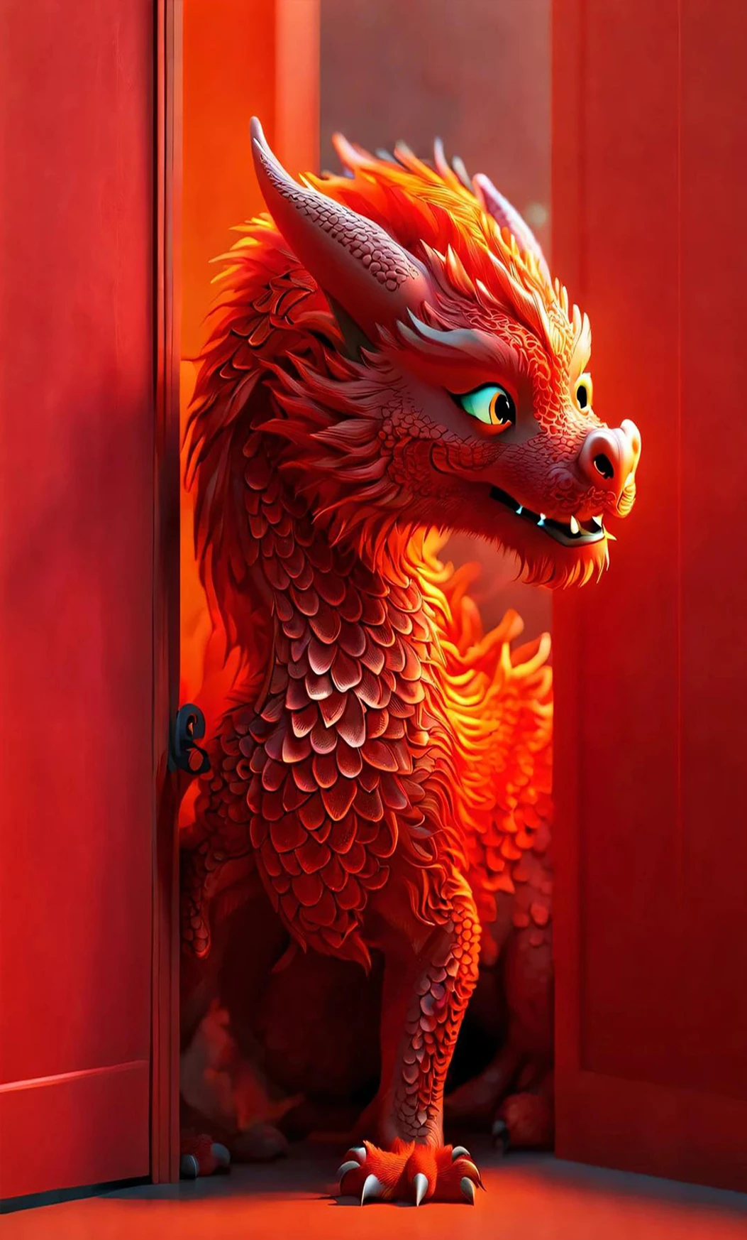 “龙行大运”微信红包--封面挂件（二）