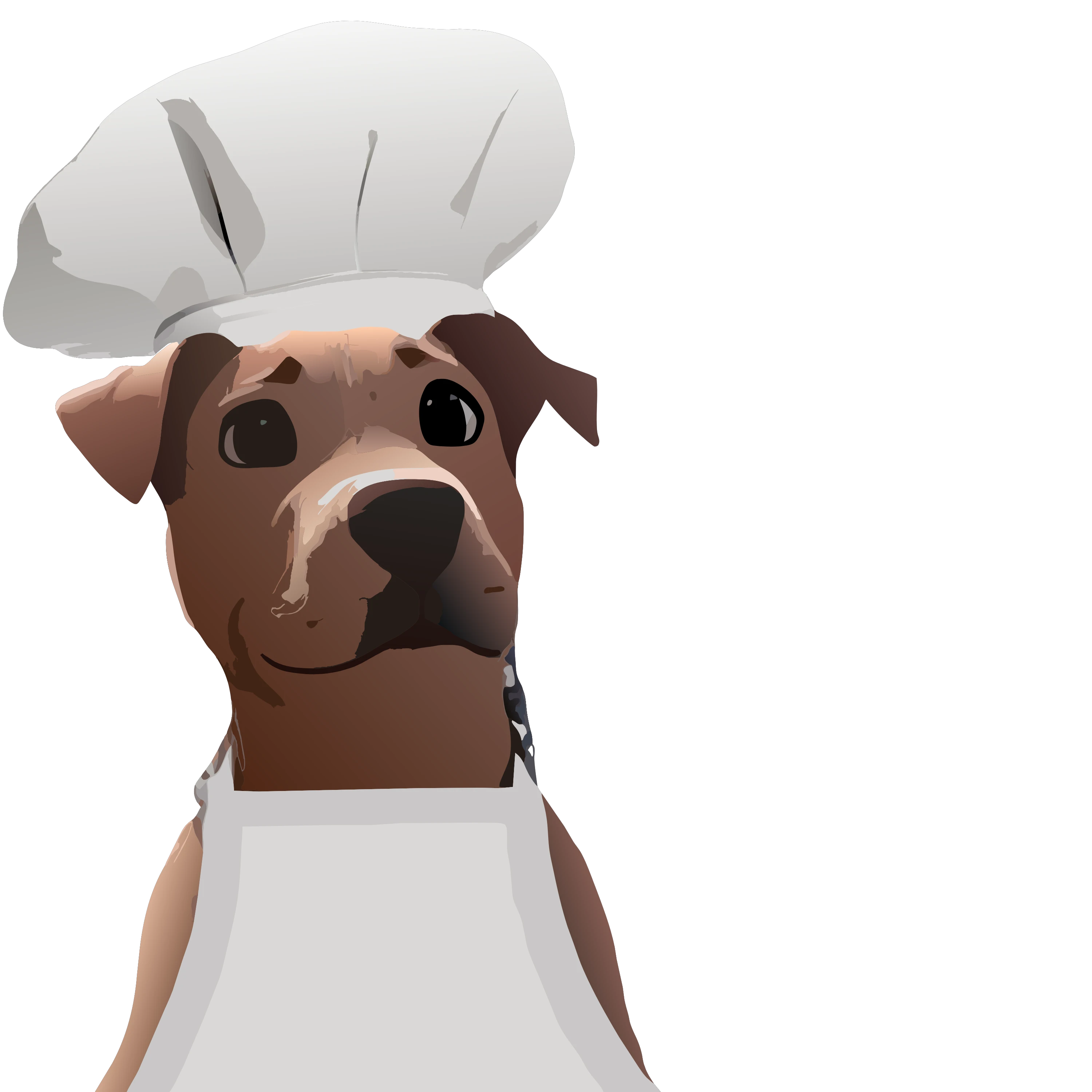 perrita pitbull vevctorizada