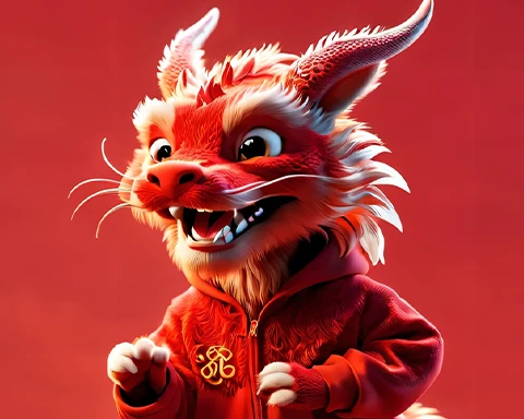 “龙行大运”微信红包--气泡挂件（二）