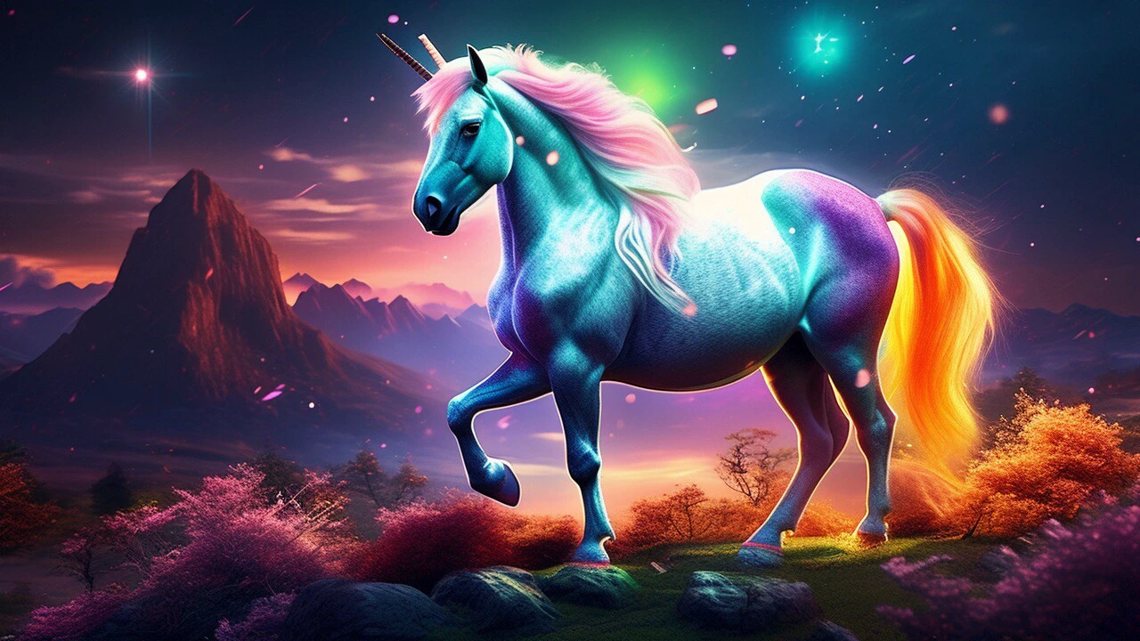 Fantasy Unicorn/幻想中的独角兽/幻想のユニコーン