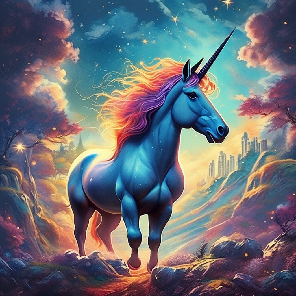 Fantasy Unicorn/幻想中的独角兽/幻想のユニコーン