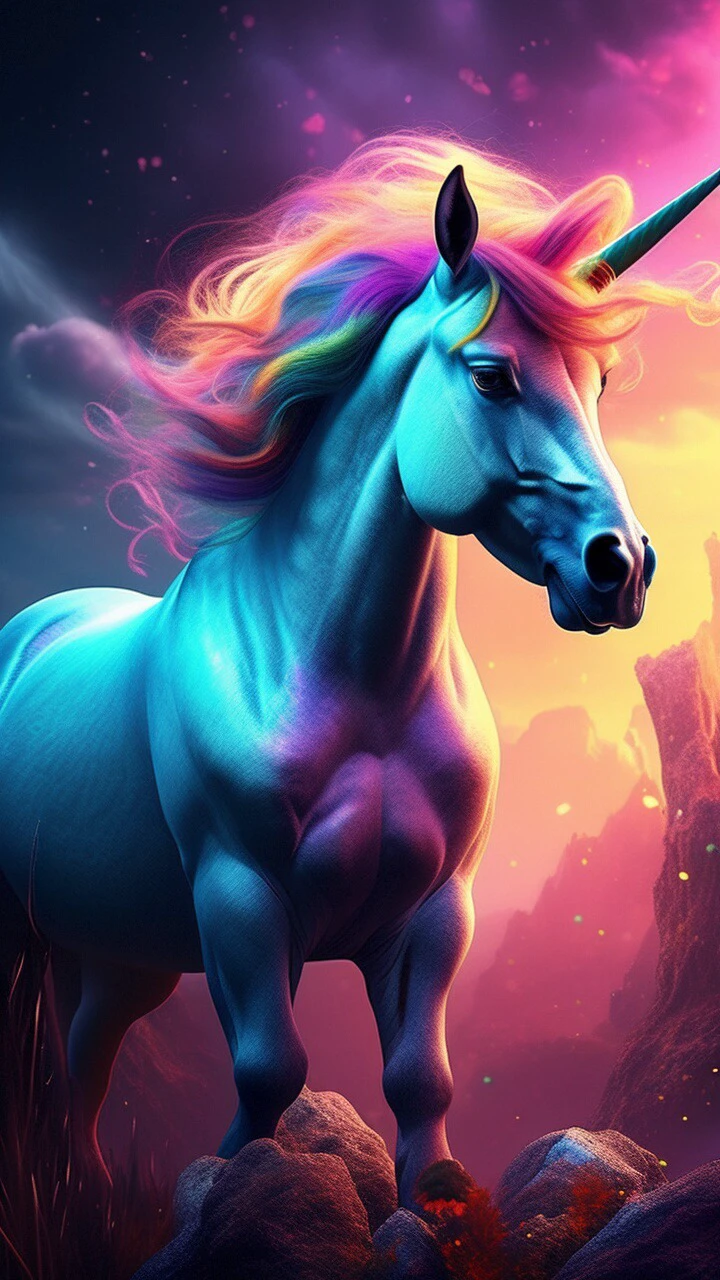 Fantasy Unicorn/幻想中的独角兽/幻想のユニコーン
