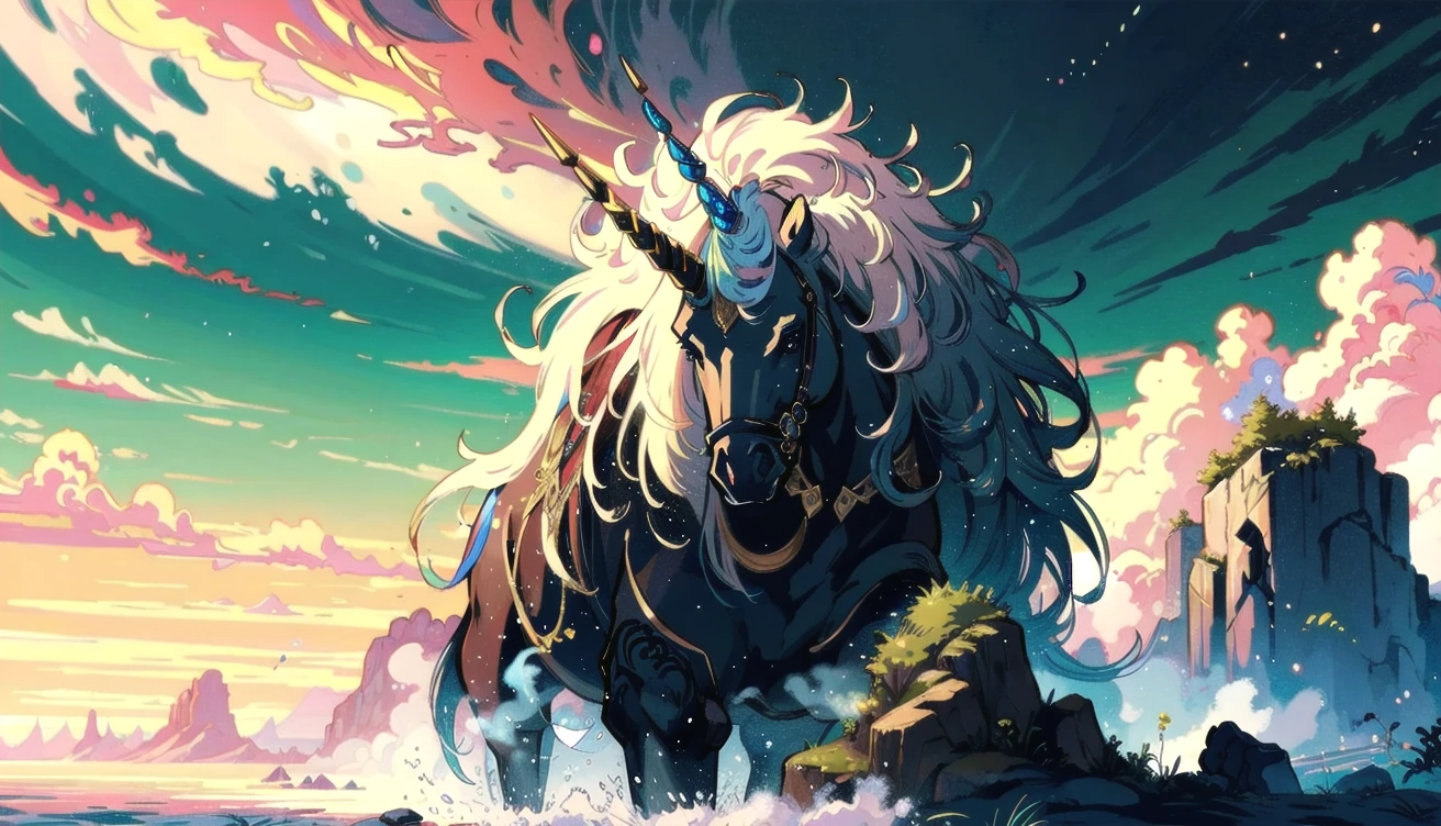Fantasy Unicorn/幻想中的独角兽/幻想のユニコーン