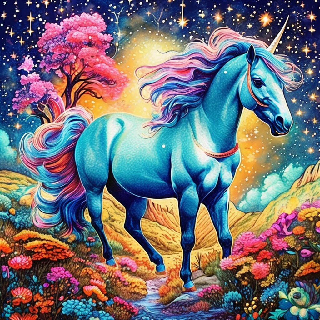 Fantasy Unicorn/幻想中的独角兽/幻想のユニコーン