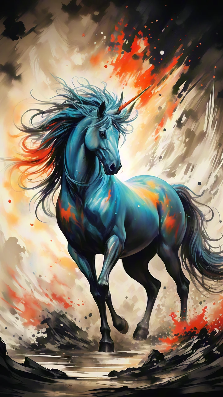 Fantasy Unicorn/幻想中的独角兽/幻想のユニコーン