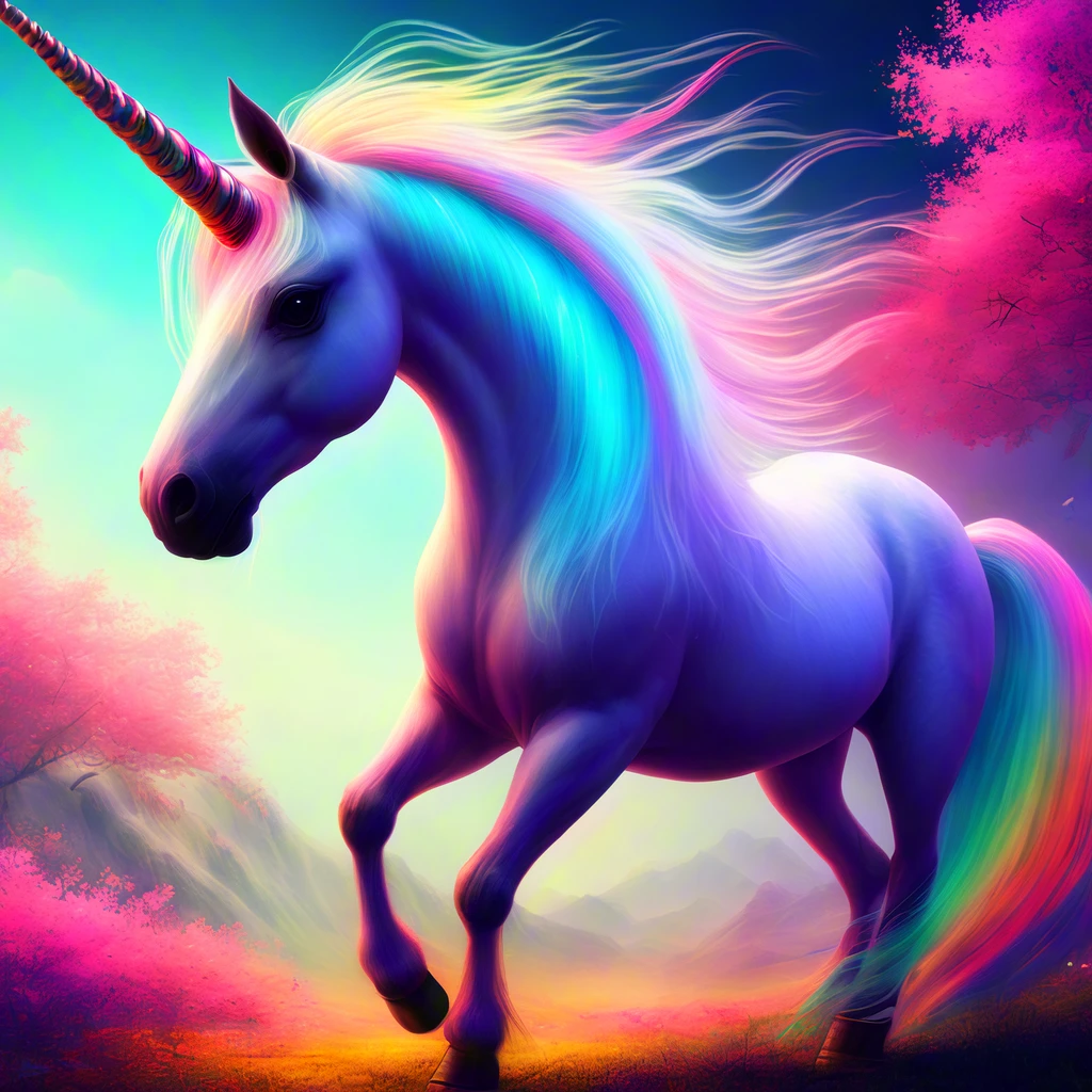 Fantasy Unicorn/幻想中的独角兽/幻想のユニコーン