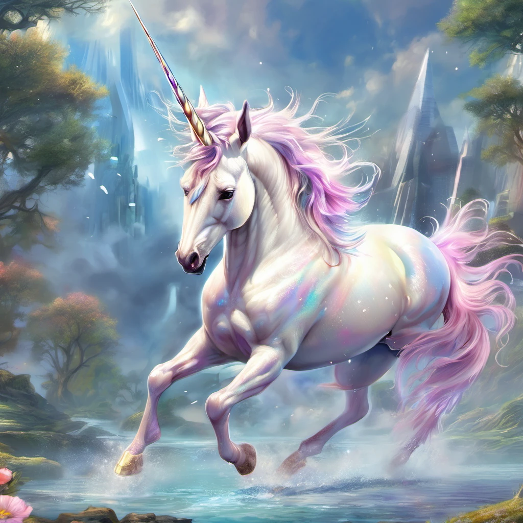 Fantasy Unicorn/幻想中的独角兽/幻想のユニコーン