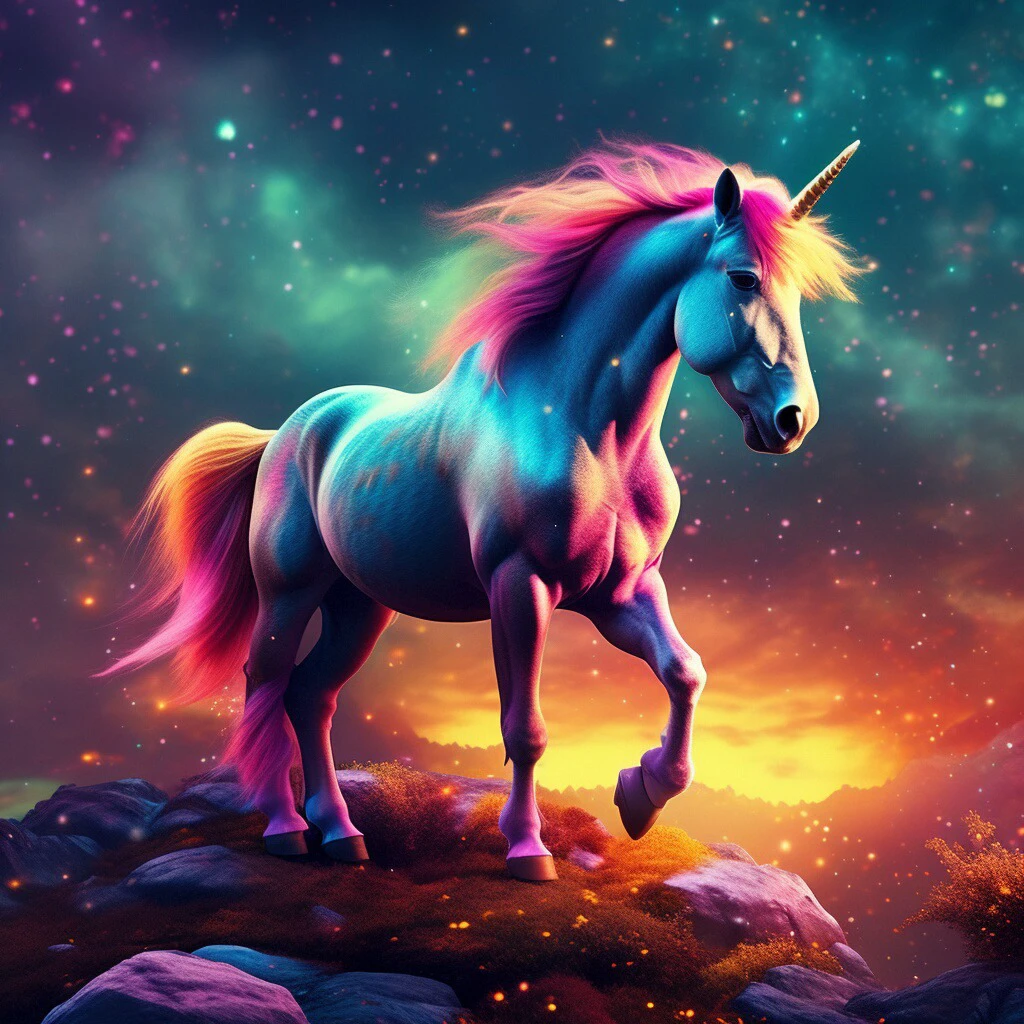 Fantasy Unicorn/幻想中的独角兽/幻想のユニコーン