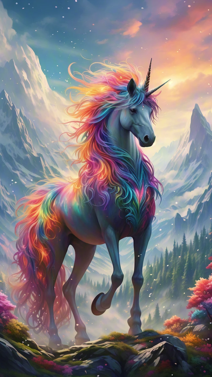 Fantasy Unicorn/幻想中的独角兽/幻想のユニコーン
