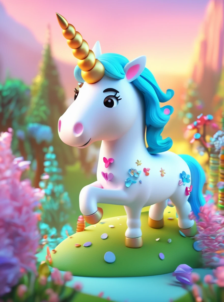 Fantasy Unicorn/幻想中的独角兽/幻想のユニコーン