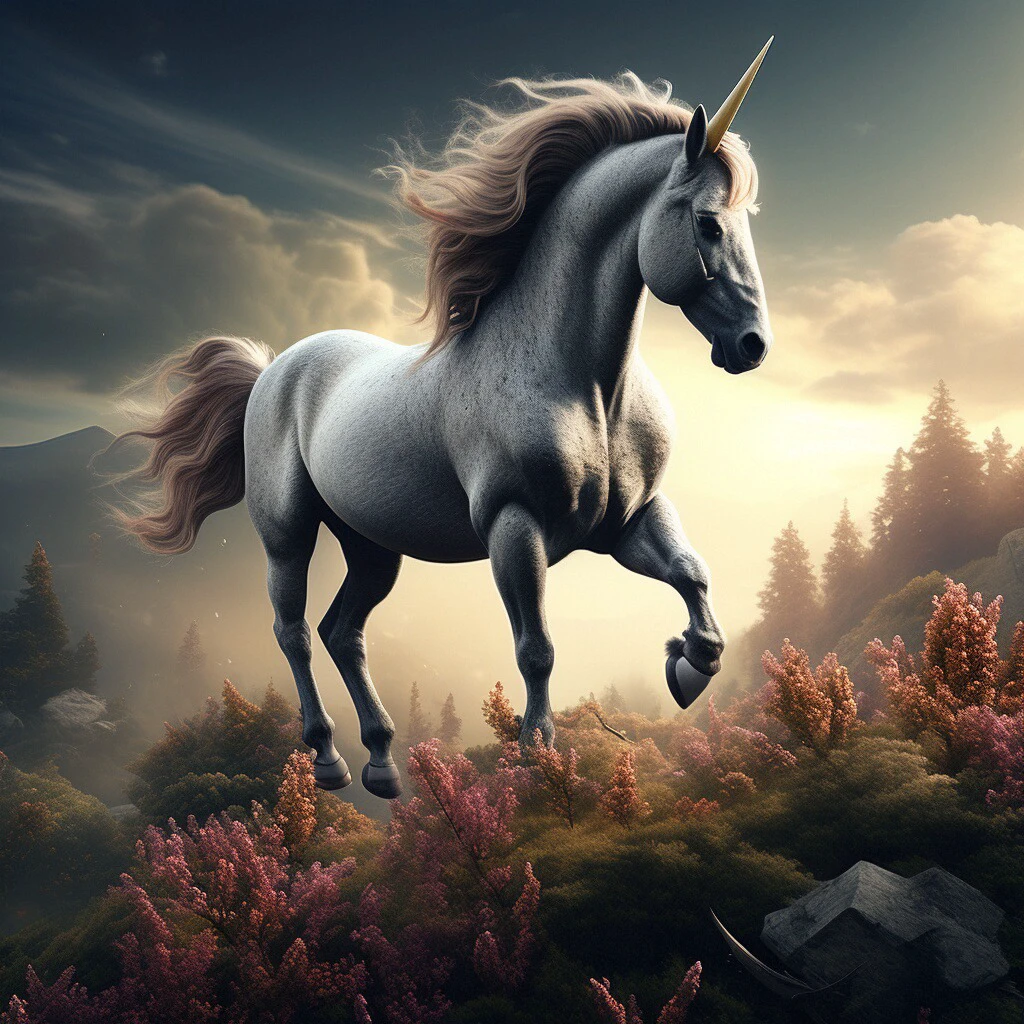 Fantasy Unicorn/幻想中的独角兽/幻想のユニコーン