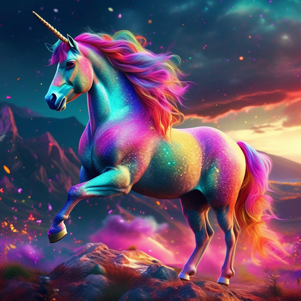 Fantasy Unicorn/幻想中的独角兽/幻想のユニコーン