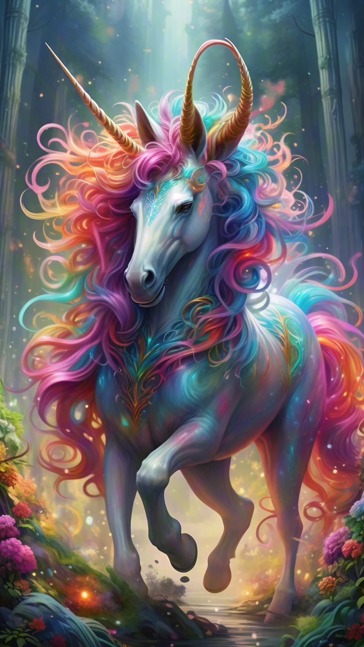 Fantasy Unicorn/幻想中的独角兽/幻想のユニコーン