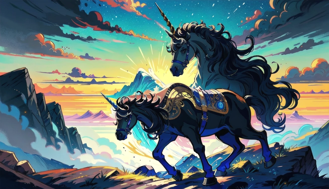 Fantasy Unicorn/幻想中的独角兽/幻想のユニコーン