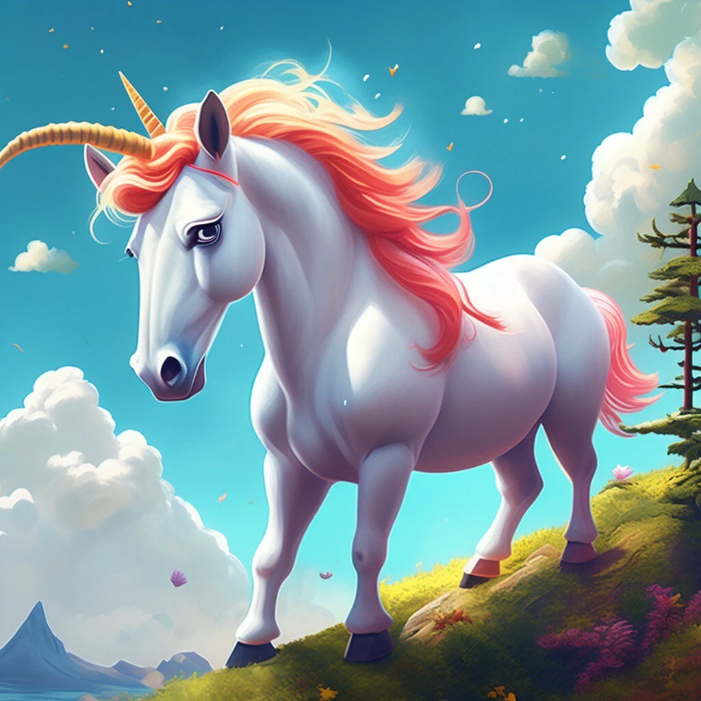 Fantasy Unicorn/幻想中的独角兽/幻想のユニコーン