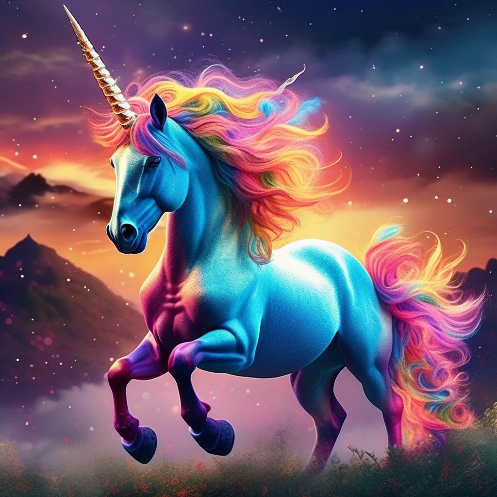 Fantasy Unicorn/幻想中的独角兽/幻想のユニコーン