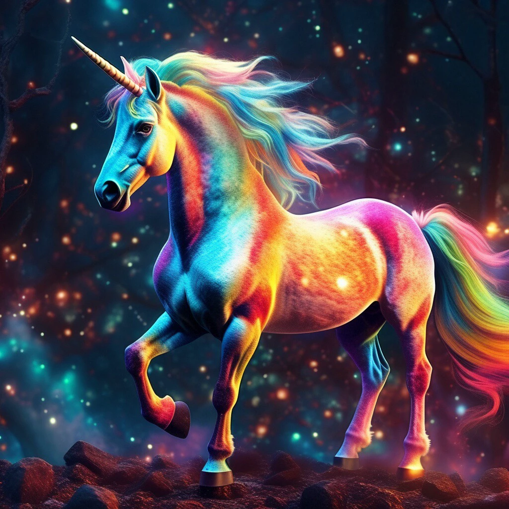 Fantasy Unicorn/幻想中的独角兽/幻想のユニコーン