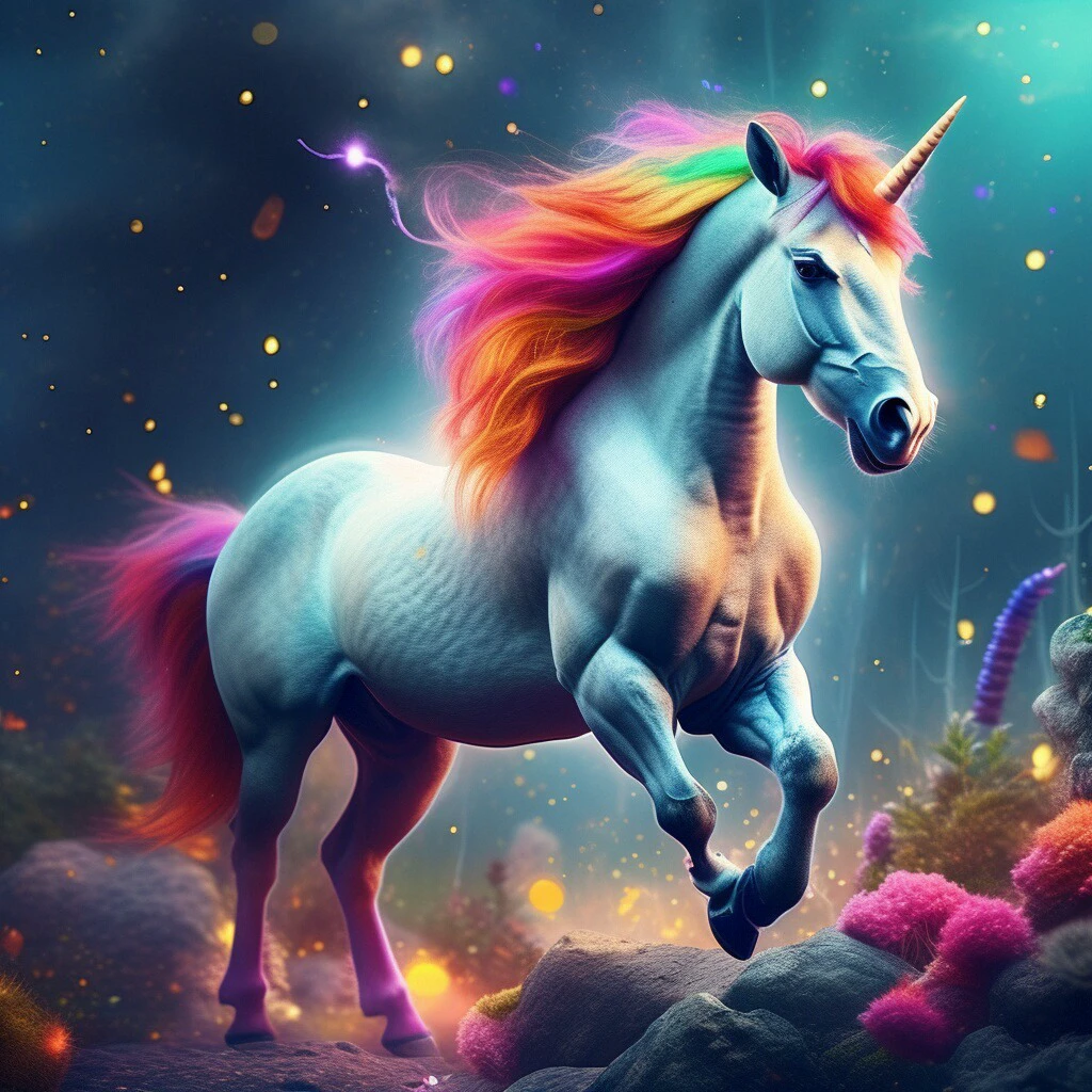 Fantasy Unicorn/幻想中的独角兽/幻想のユニコーン
