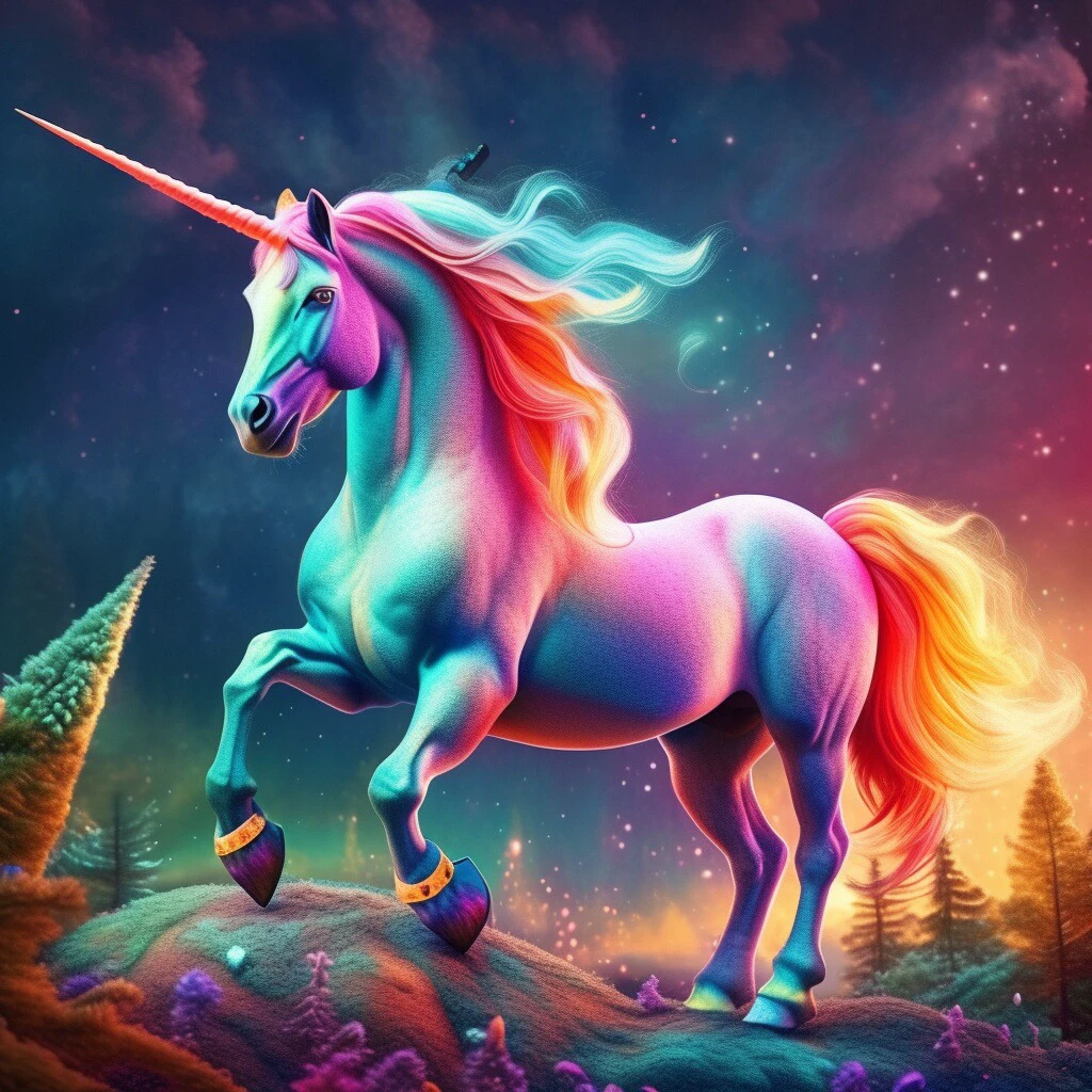 Fantasy Unicorn/幻想中的独角兽/幻想のユニコーン