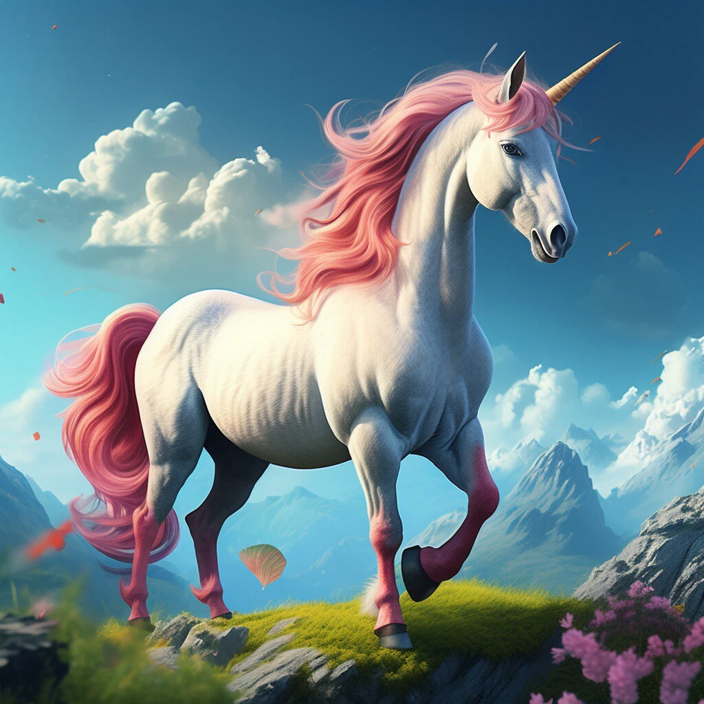 Fantasy Unicorn/幻想中的独角兽/幻想のユニコーン