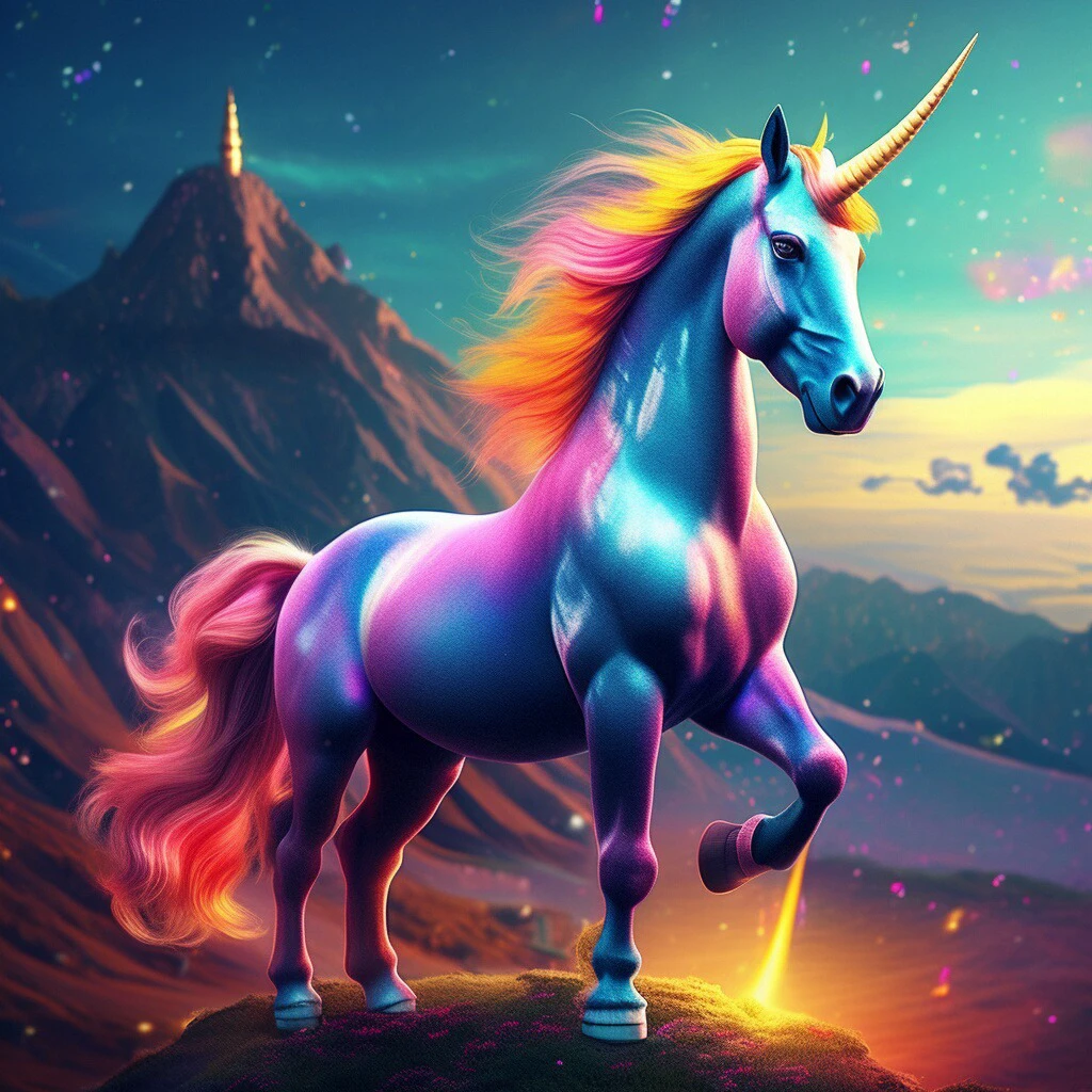 Fantasy Unicorn/幻想中的独角兽/幻想のユニコーン