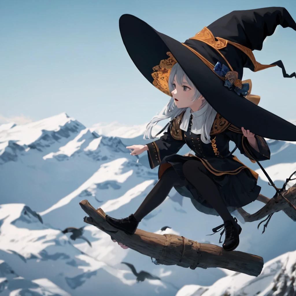 Flying Broomstick Race/飞行扫帚比赛/飛行ほうきの競争
