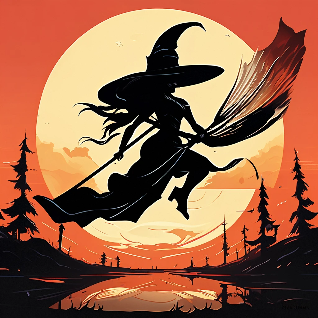 Flying Broomstick Race/飞行扫帚比赛/飛行ほうきの競争