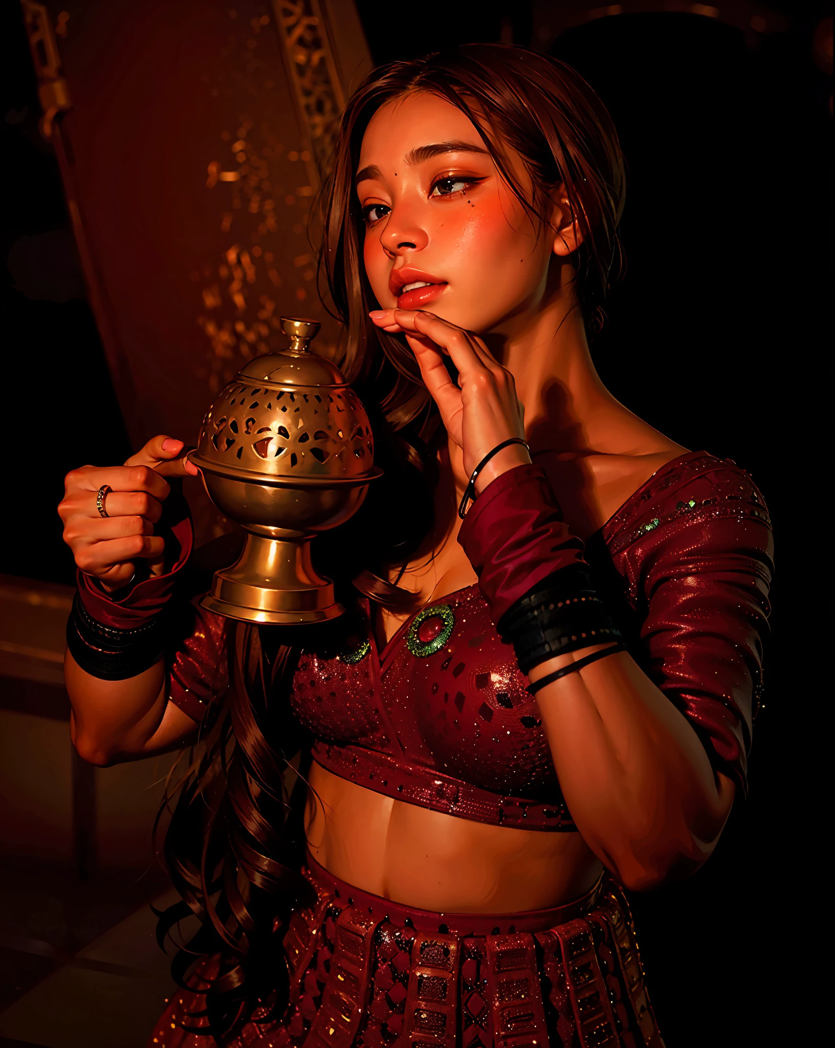 A beautiful indian village girl