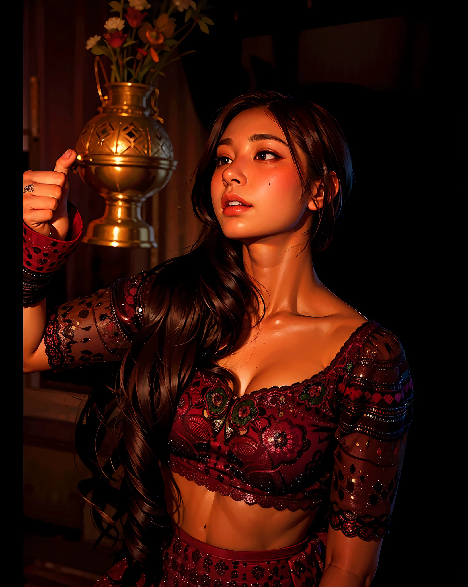 A beautiful indian village girl