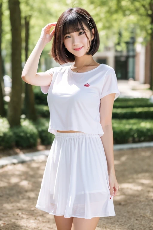 白いTシャツの彼女2