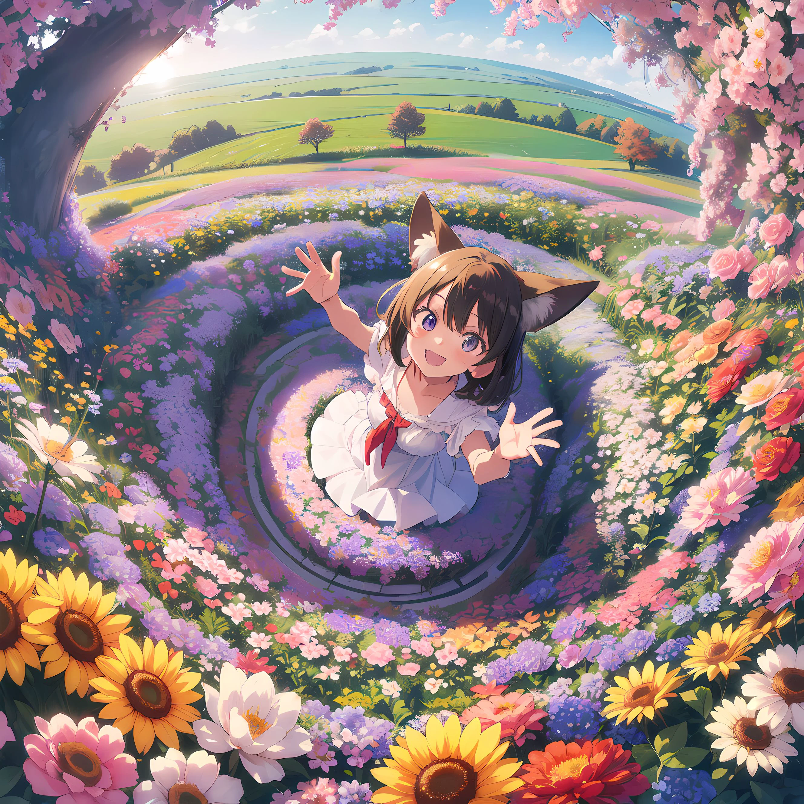 花渦巻き