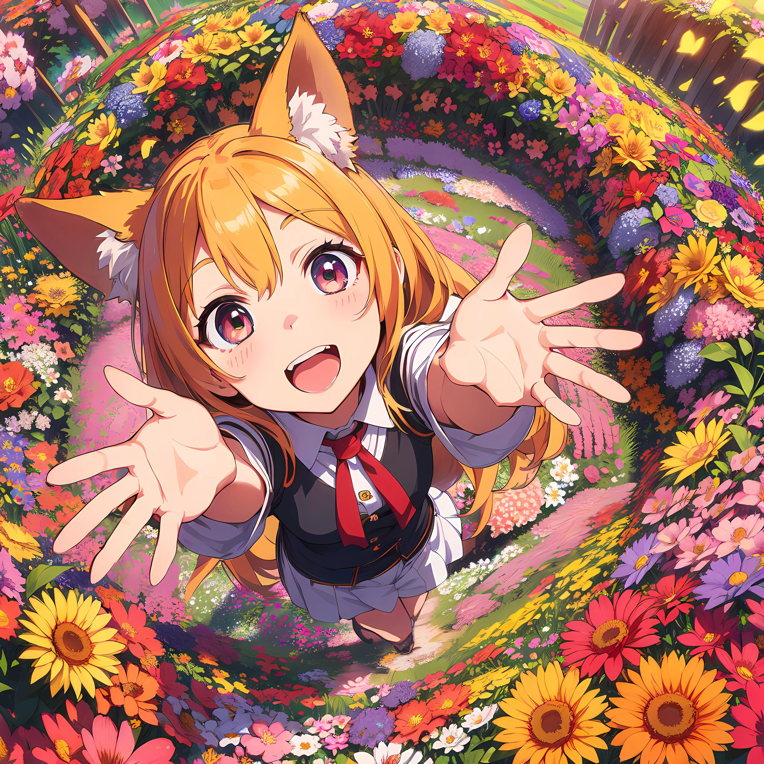 花渦巻き