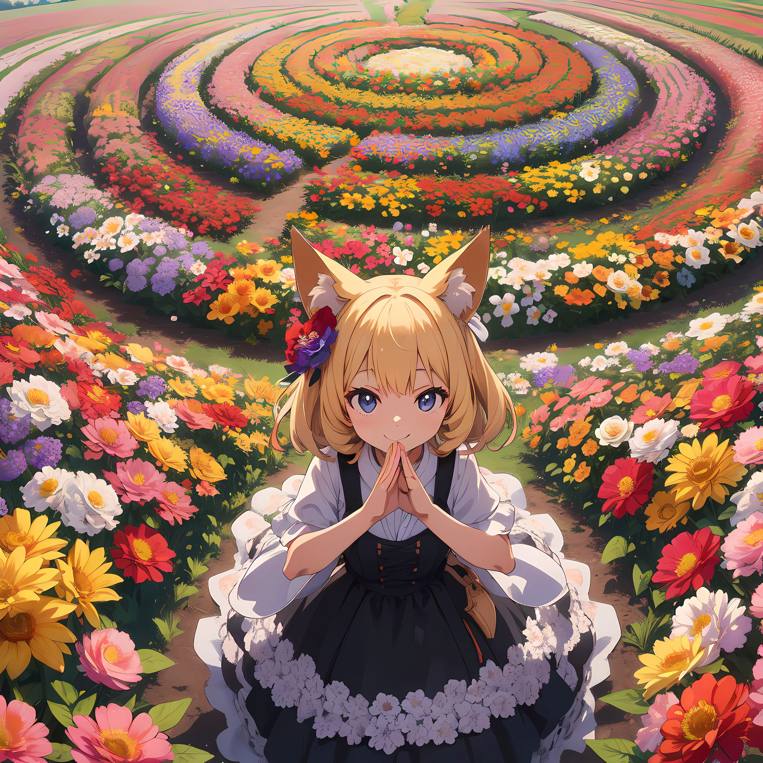 花渦巻き