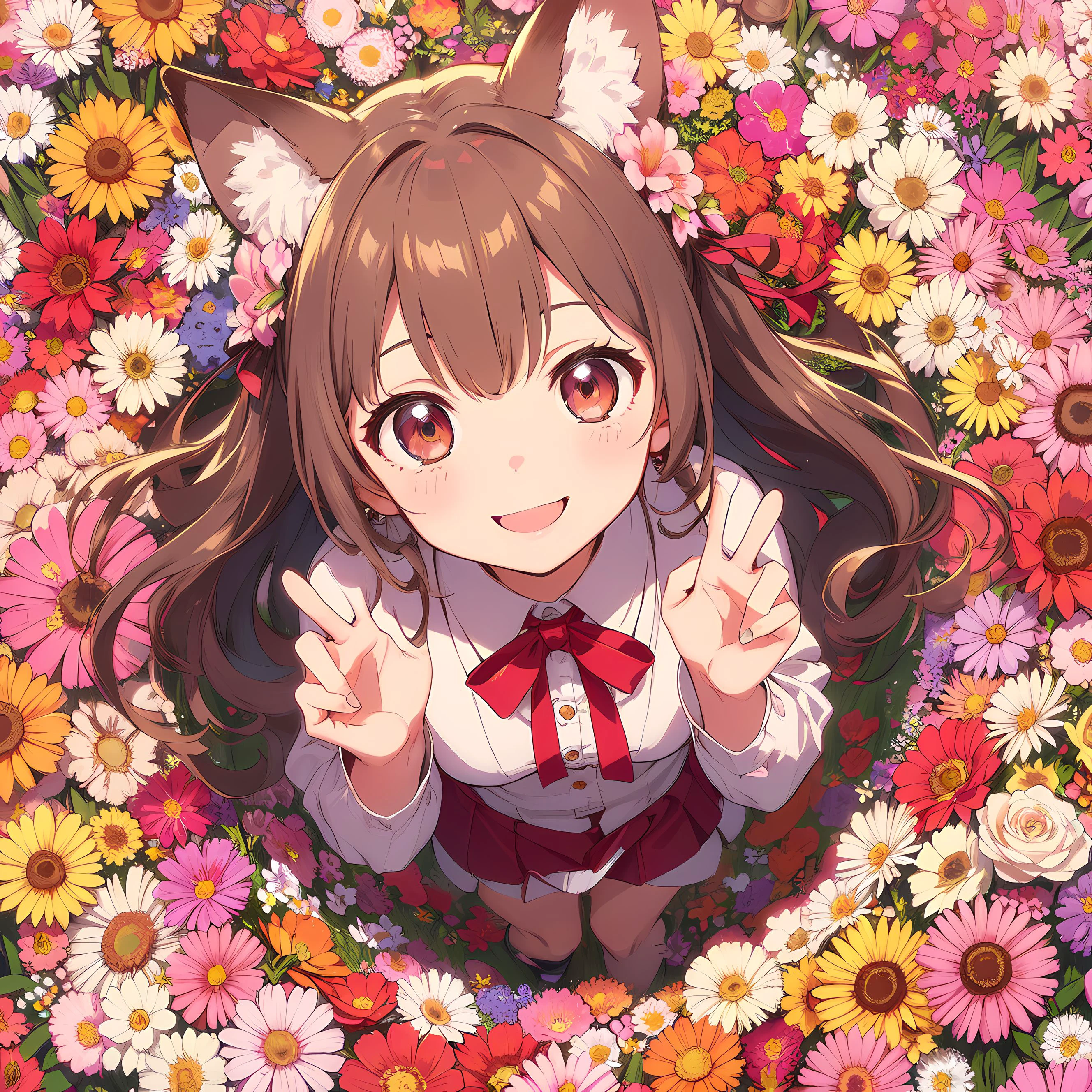 花渦巻き