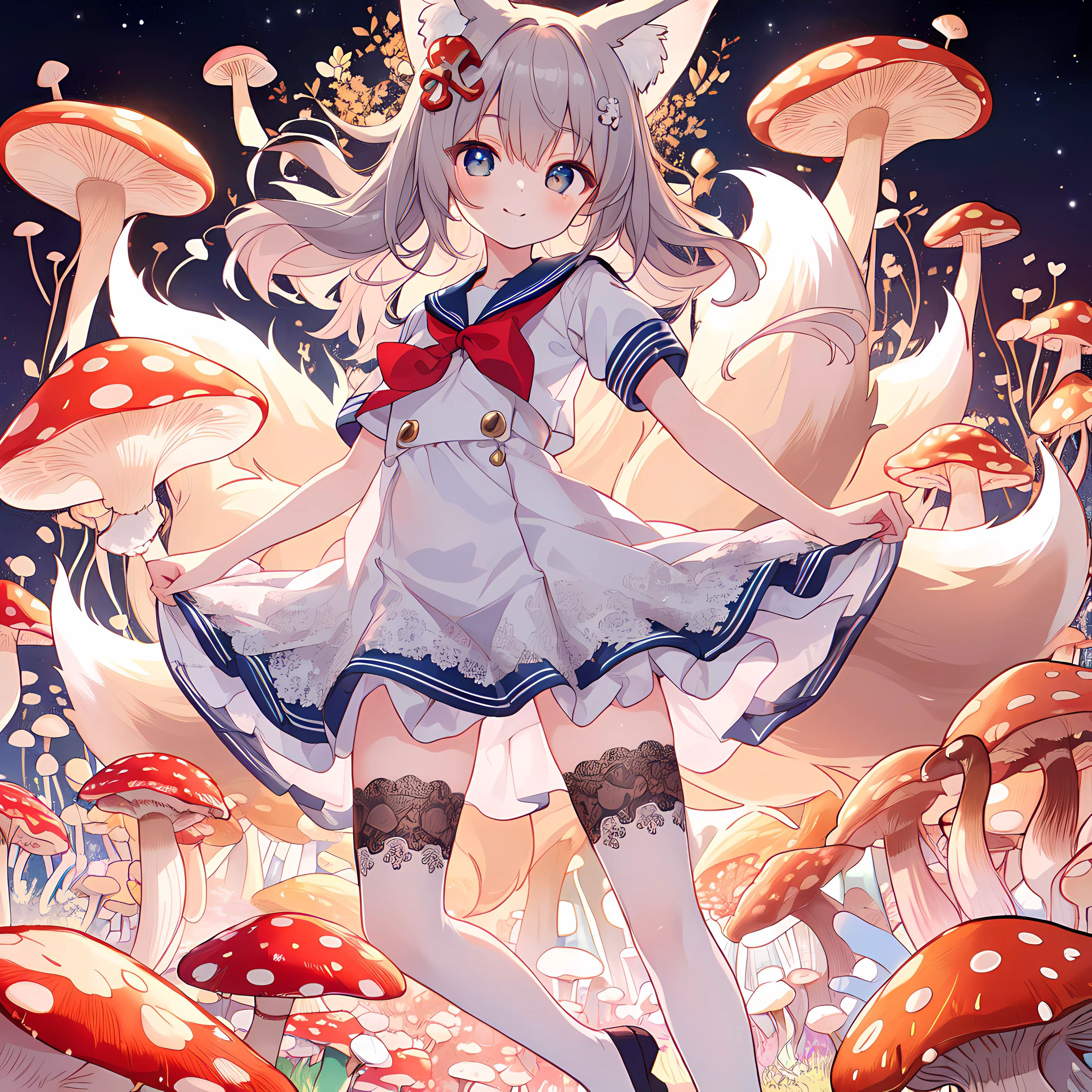 狐少女と銀河キノコ
