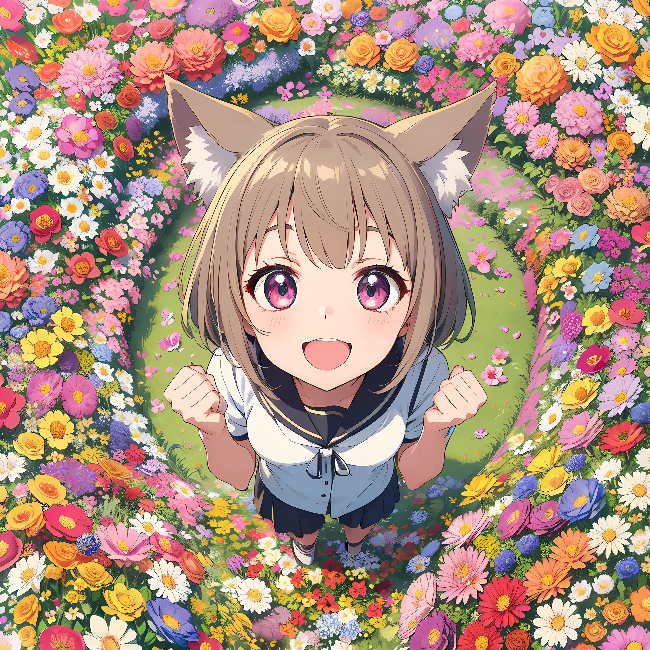 花渦巻き