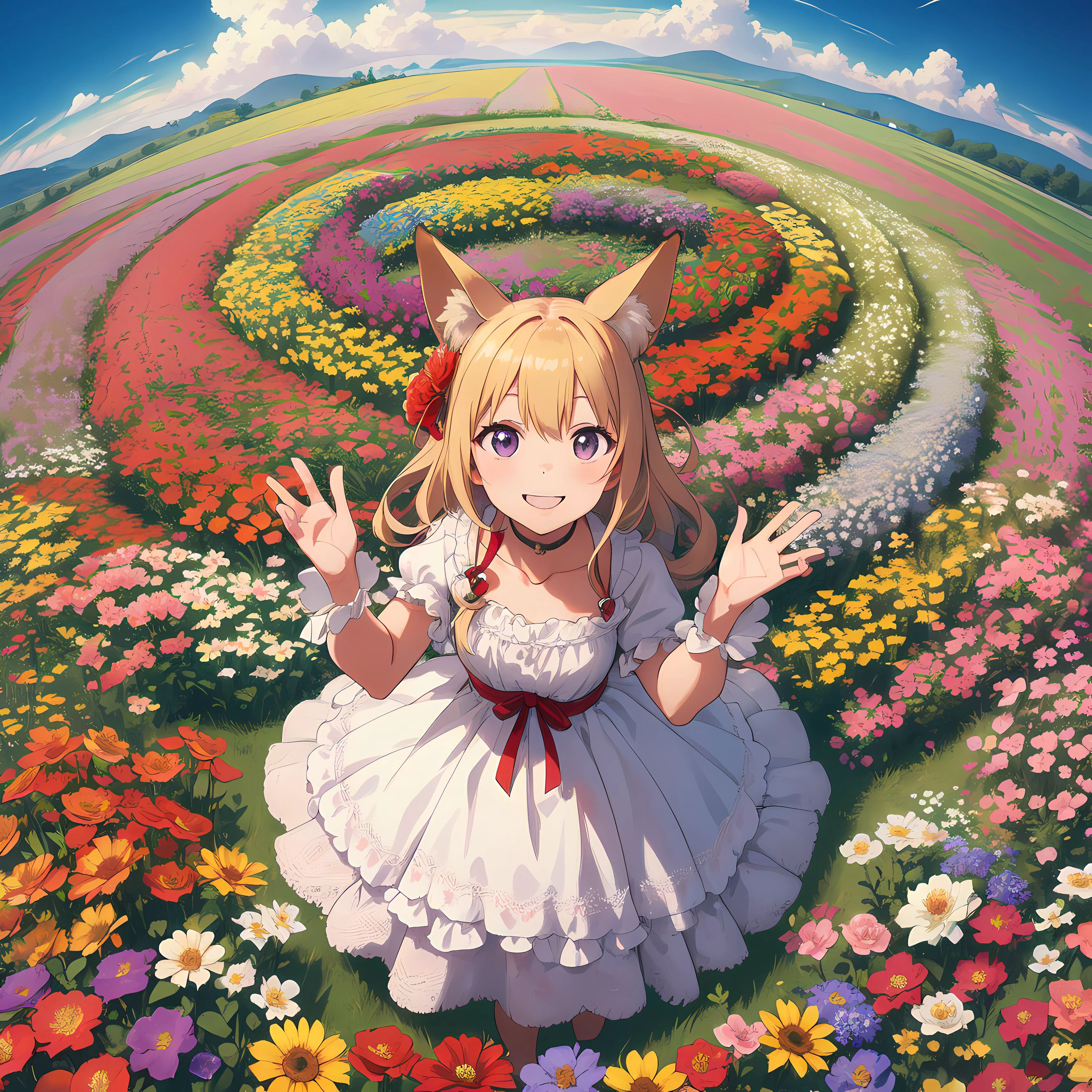 花渦巻き