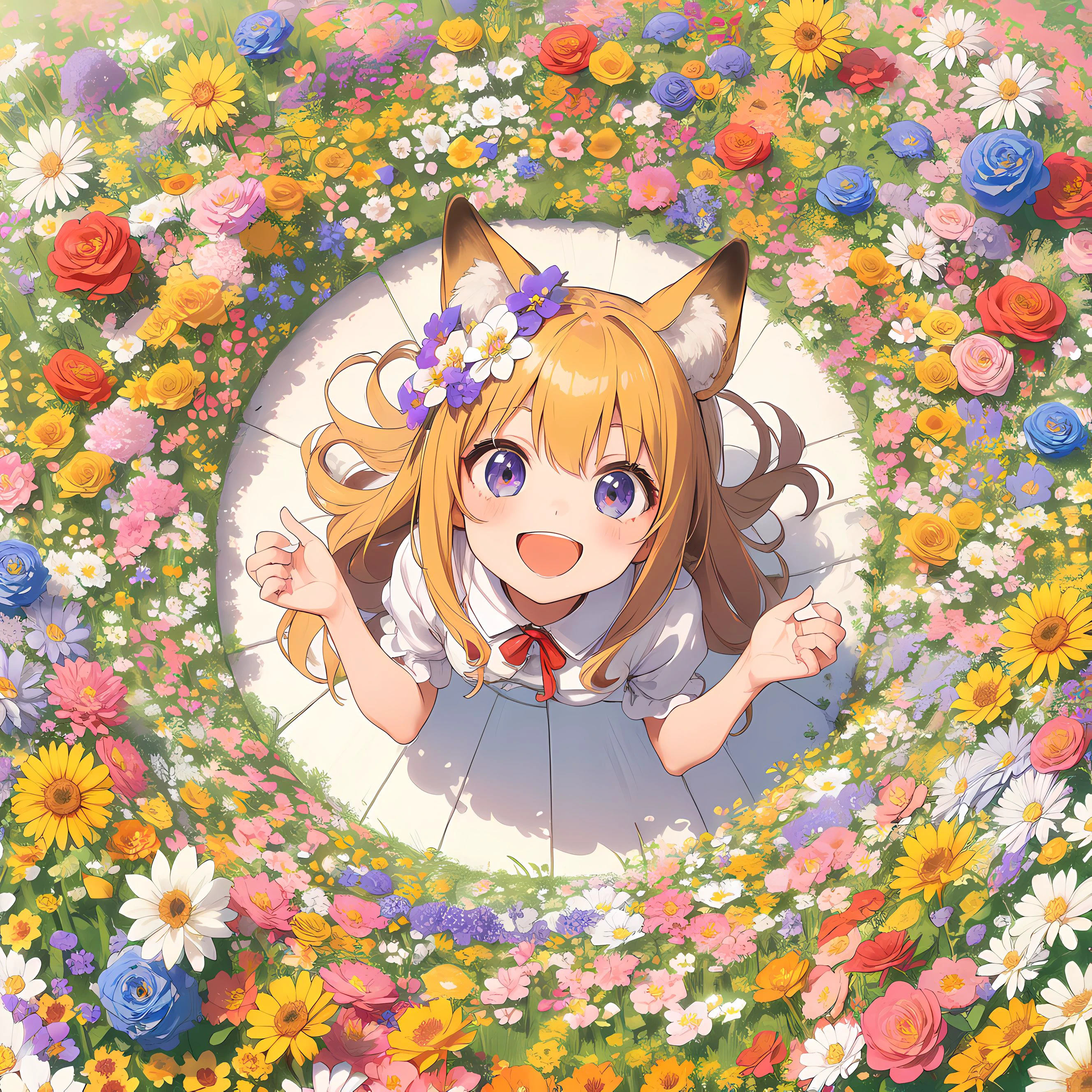 花渦巻き