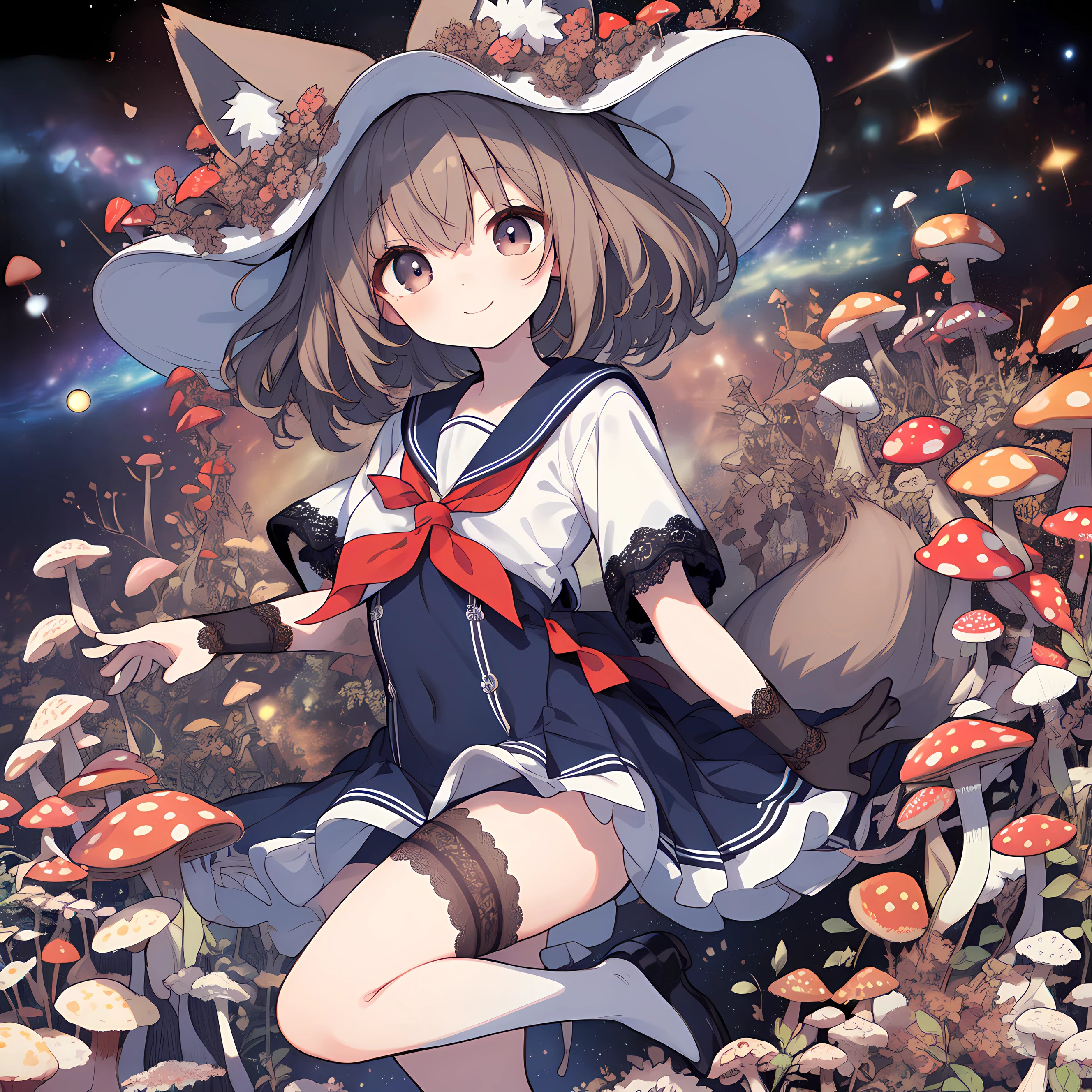 狐少女と銀河キノコ