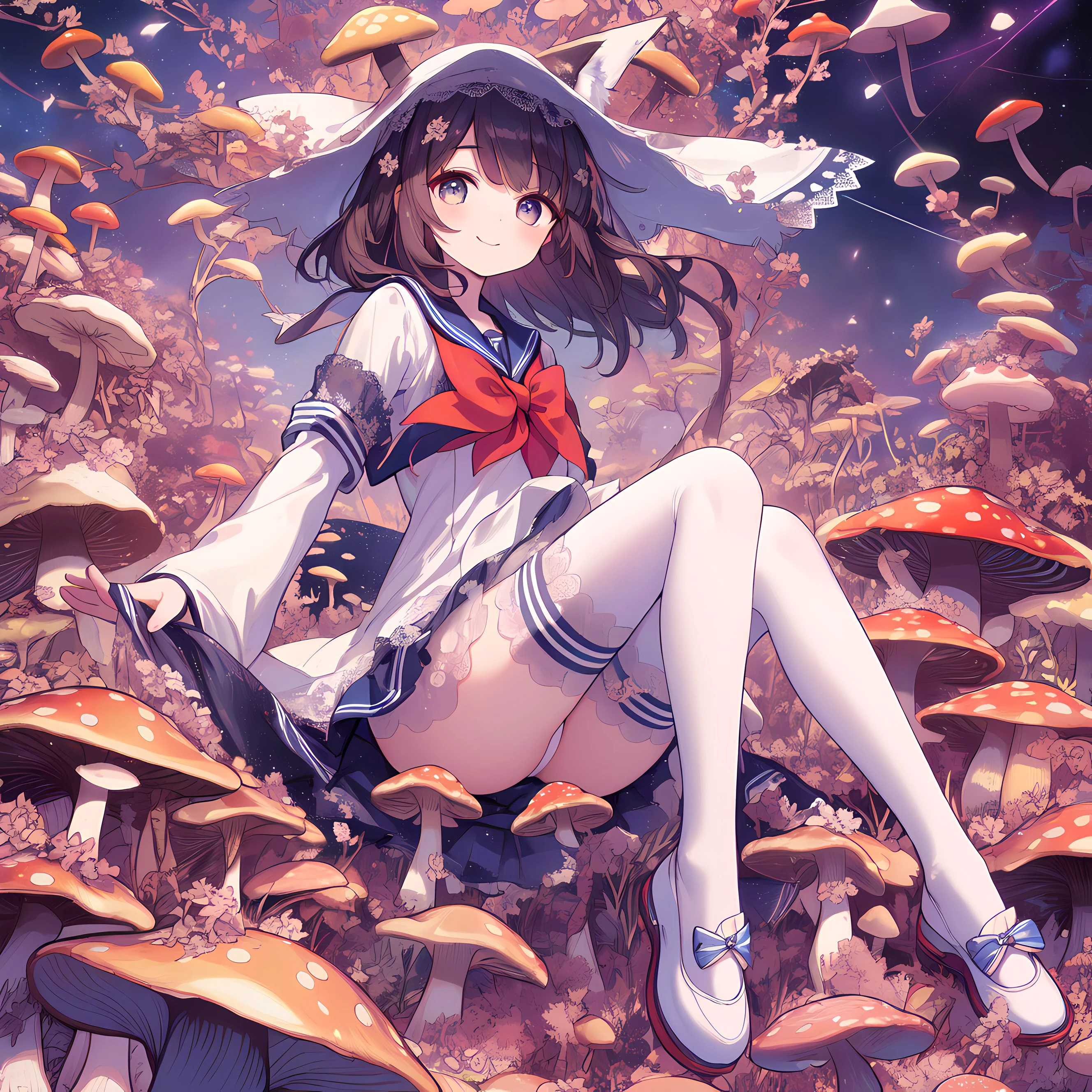 狐少女と銀河キノコ