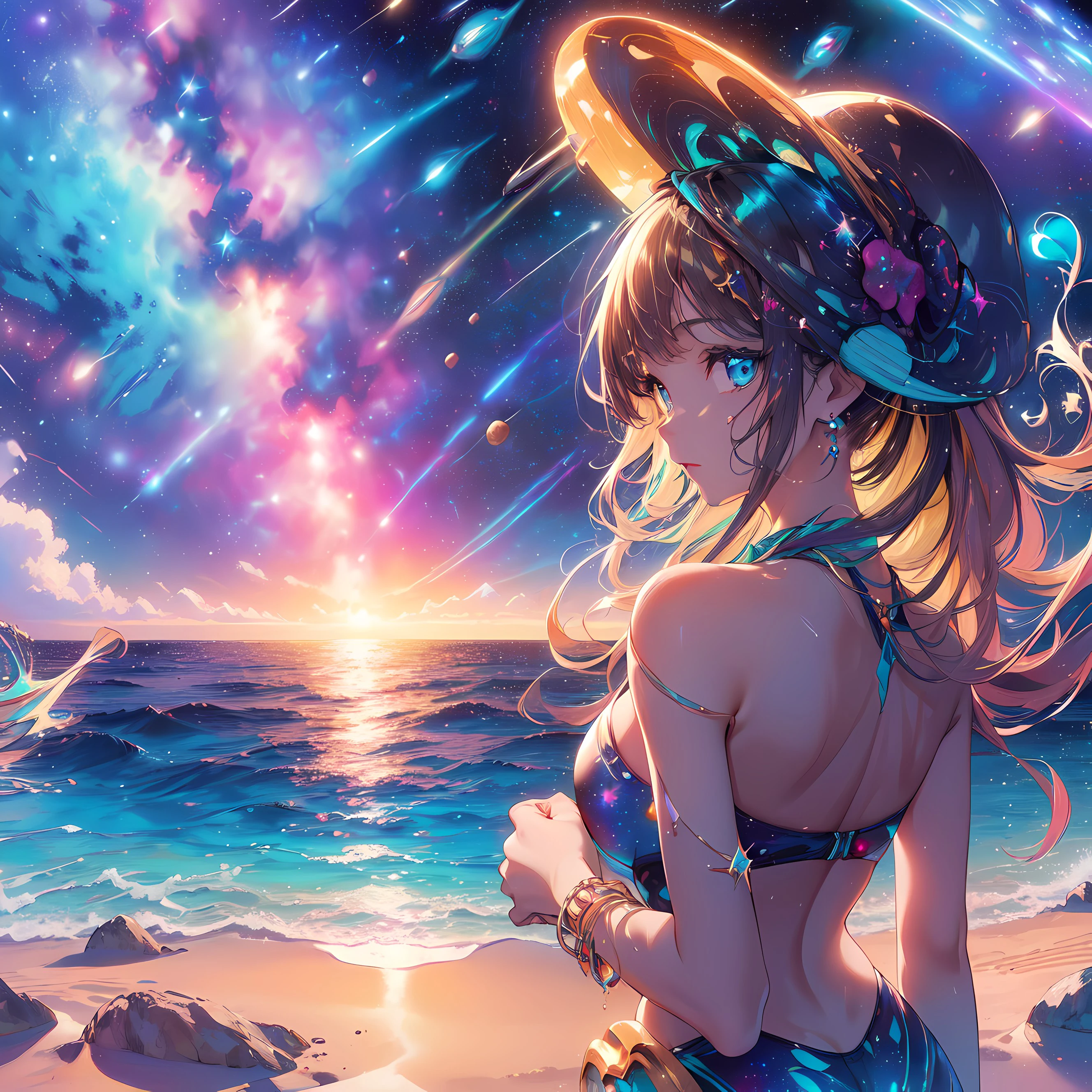 星の海 銀河の砂浜