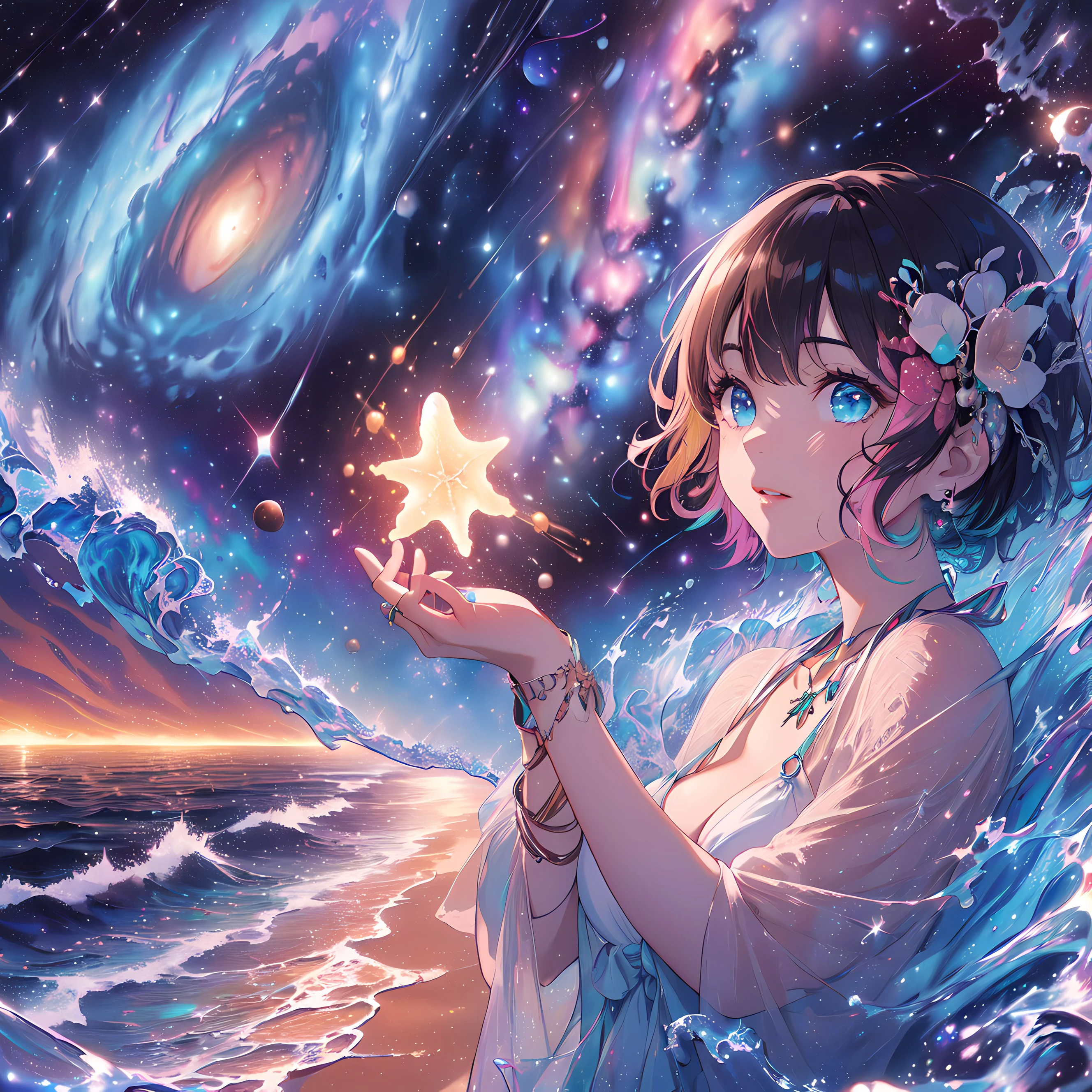 星の海 銀河の砂浜