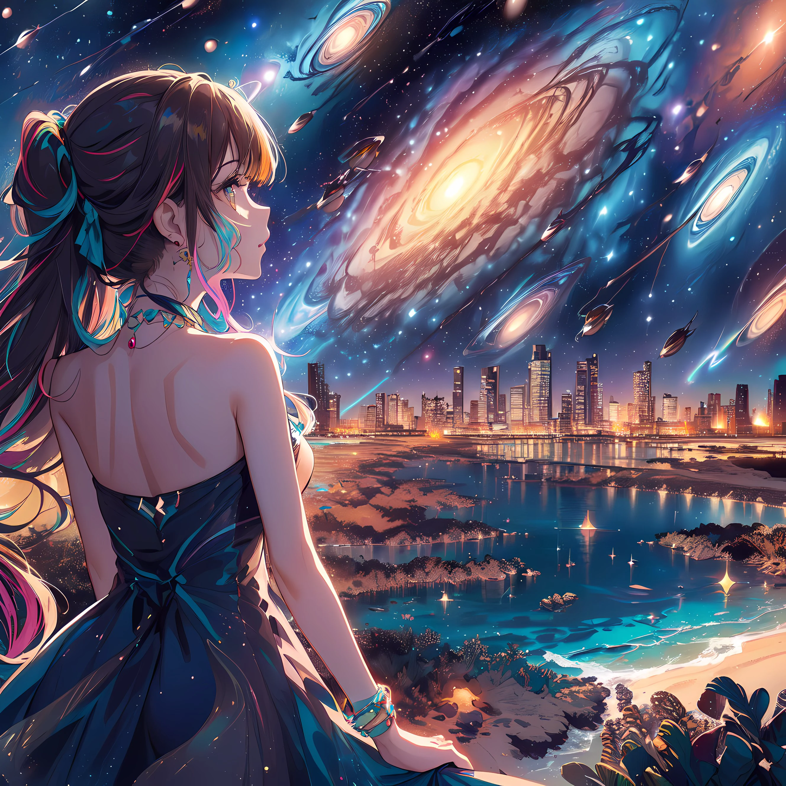 星の海 銀河の砂浜
