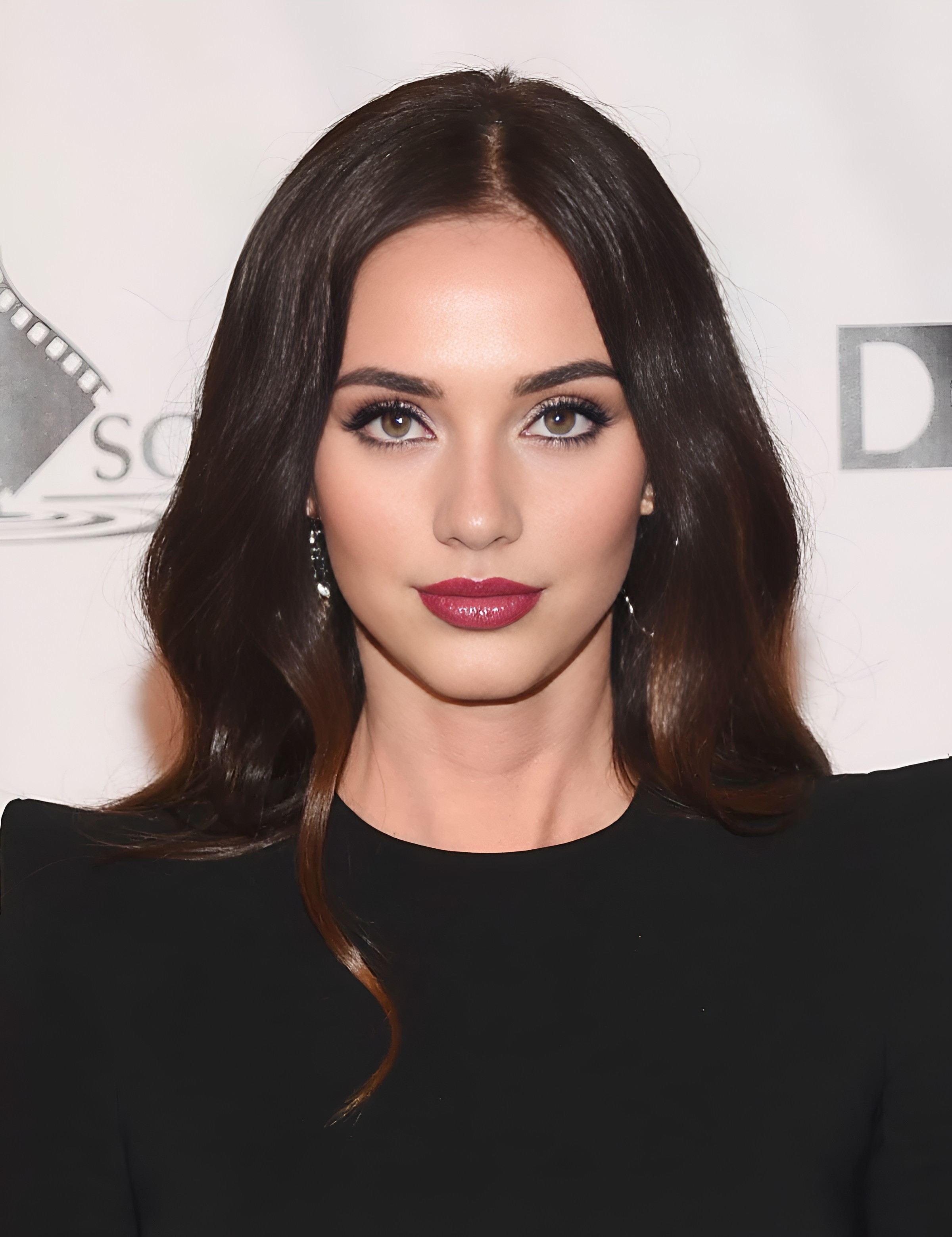 Beautiful brunette woman