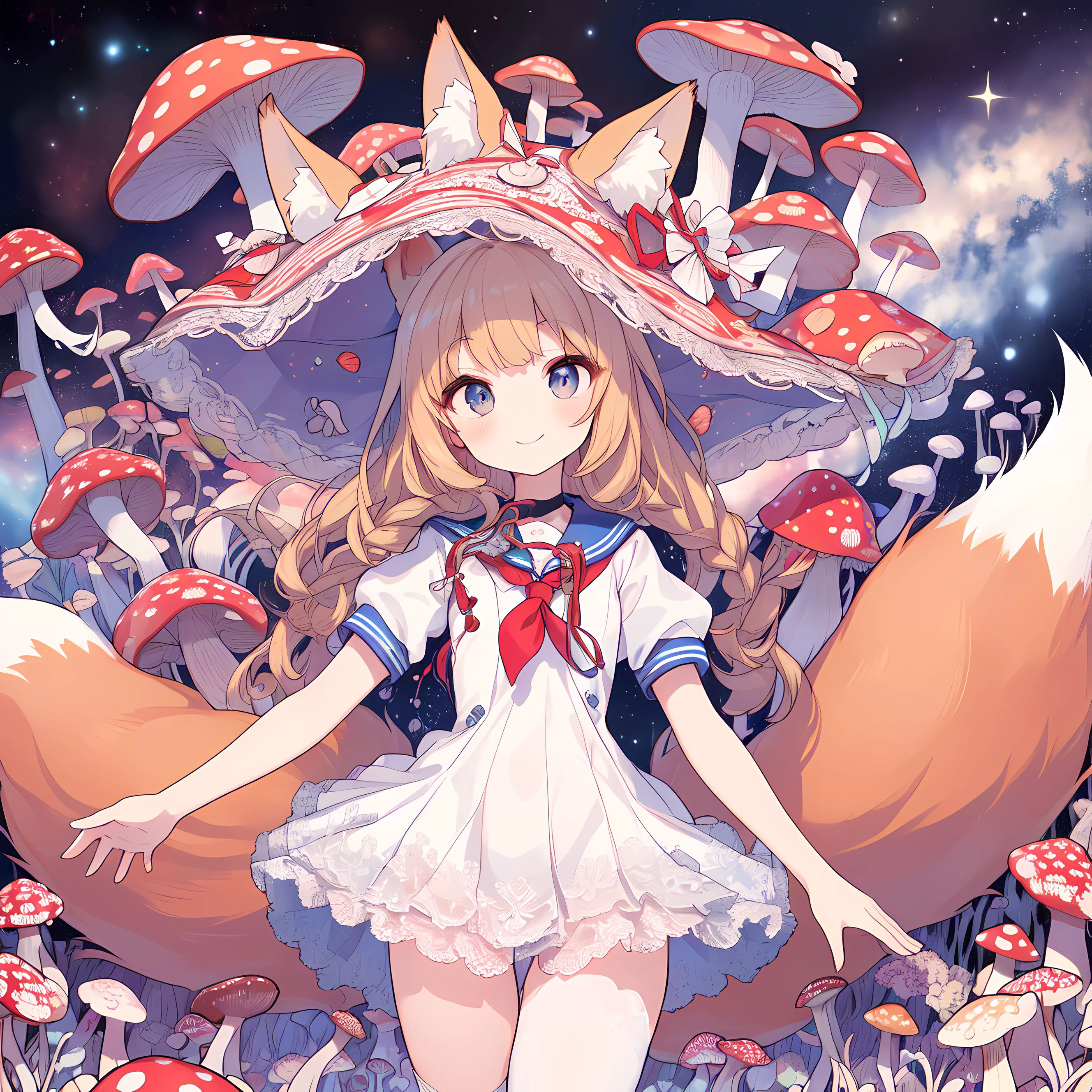 狐少女と銀河キノコ