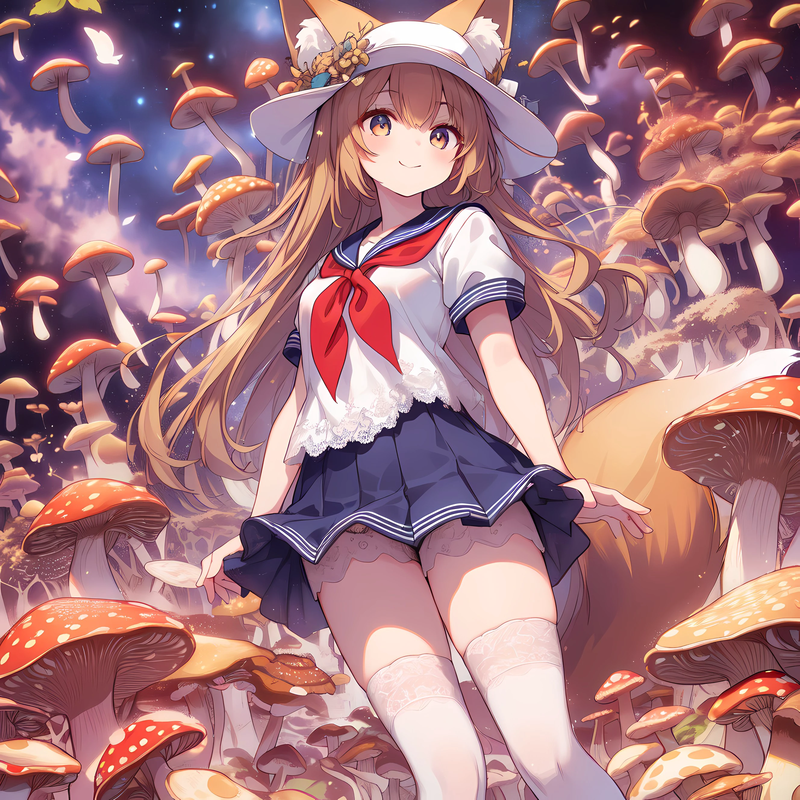 狐少女と銀河キノコ