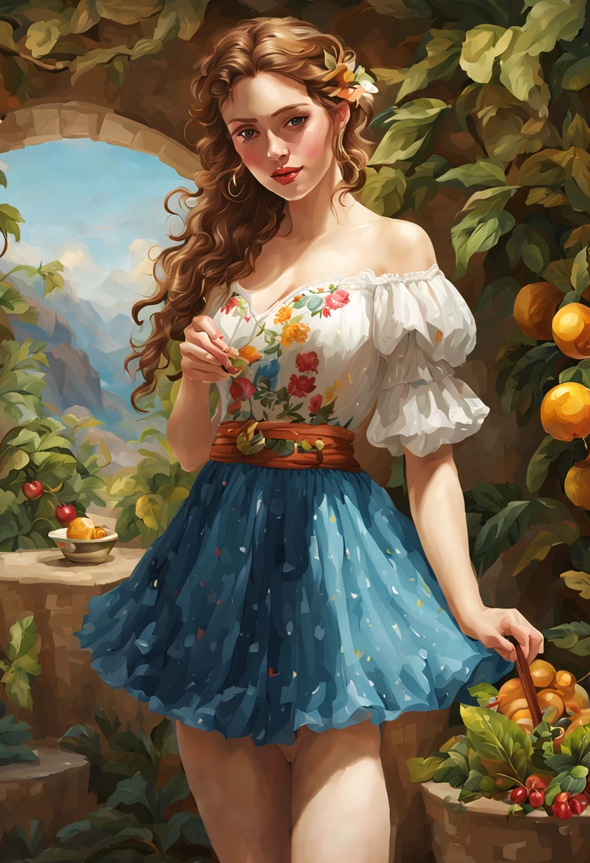 Pintura paleta