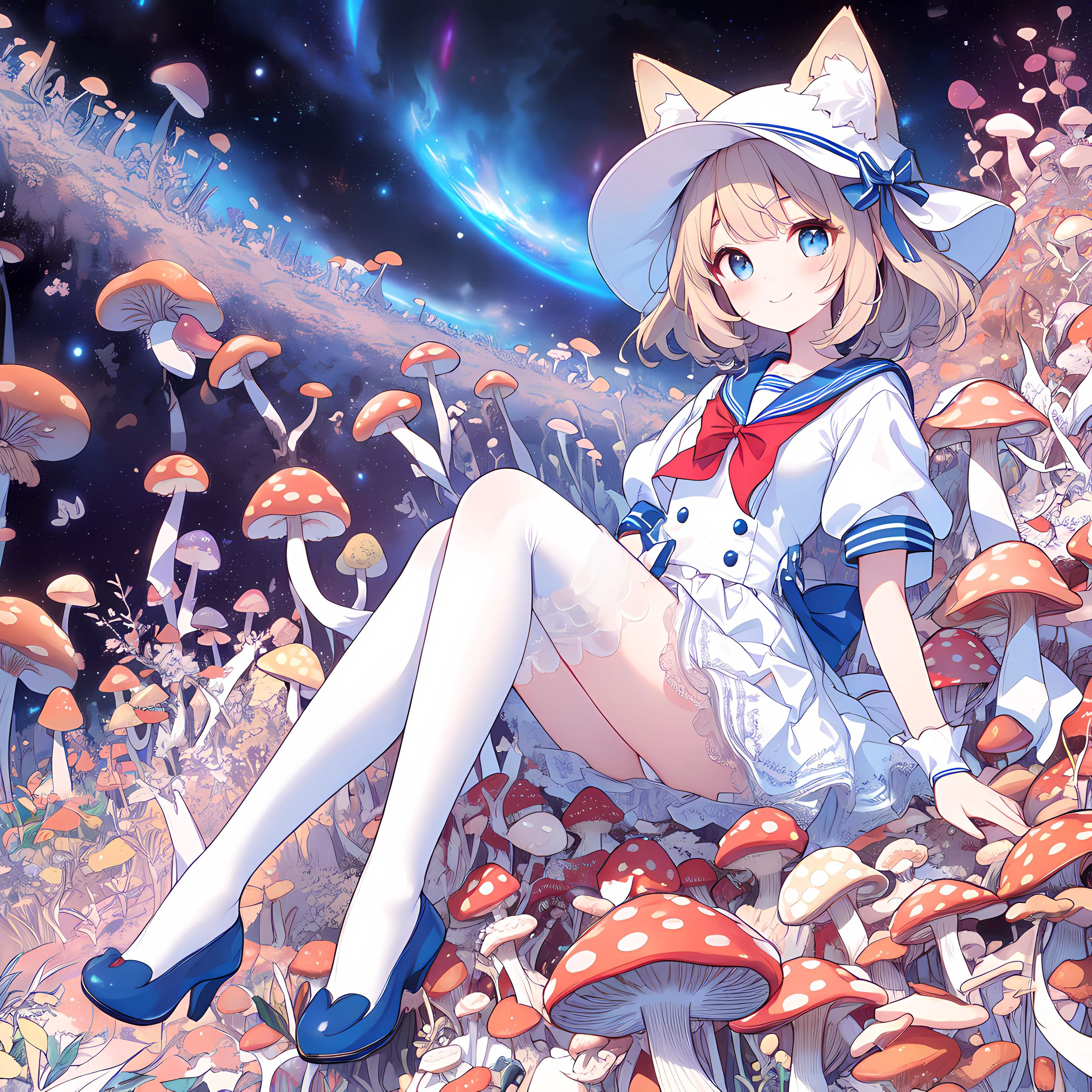 狐少女と銀河キノコ